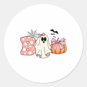 Adesivo Ghost Floral Boo Halloween Boy Ghost Spo