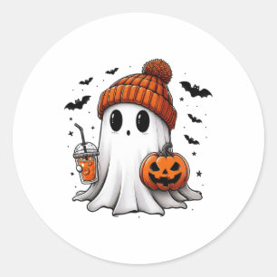 Adesivo Ghost Ghost Coffee Halloween Ghost Ice Cof