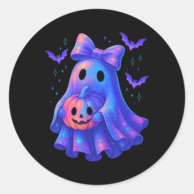 Adesivo Ghost Ghost Ghost Arco Halloween Spooky Season Gi (Frente)