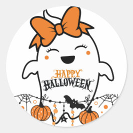 Adesivo Ghost Halloween Hoodie Bonito Spooky