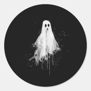 Adesivo Ghost Horror Spooky Assustador Gótico do Dia das B