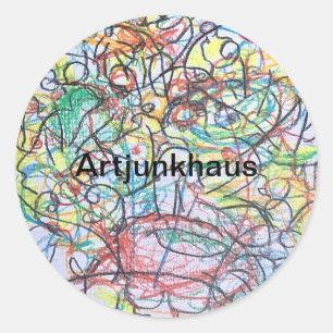 Adesivo Ghost Hotel Abstrato Jeff Hankamer Artjunkhaus Art