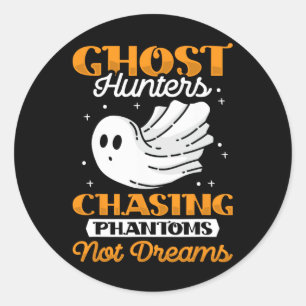Adesivo Ghost Hunter perseguindo fantasmas - Halloween Gho