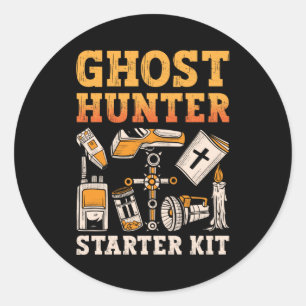 Adesivo Ghost Hunter Starter Kit Paranormal Caça ao Fantas