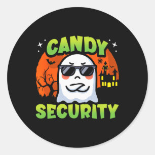 Adesivo Ghost Kids Bonitos no Halloween - Candy Security -