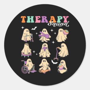 Adesivo Ghost Physical Therapy Squad Slp Ot Pt Team Hallow