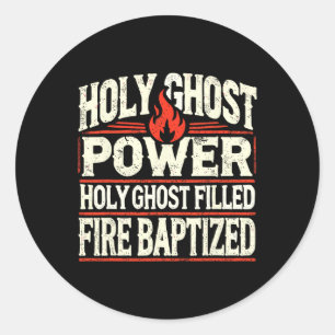 Adesivo Ghost Power Christian Faith