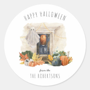 Adesivo Ghost & Pumpkins Feliz Tratamento de Halloween