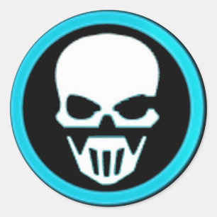 Adesivo Ghost Runners Bat Knob Sticker