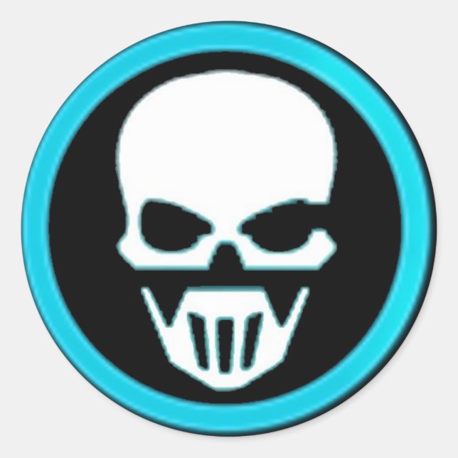 Adesivo Ghost Runners Bat Knob Sticker (Frente)