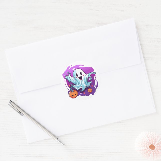 Adesivo Ghost Stickers Halloween (Envelope)
