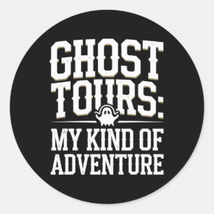 Adesivo Ghost Tour Paranormal Investigation Spooky Adventu