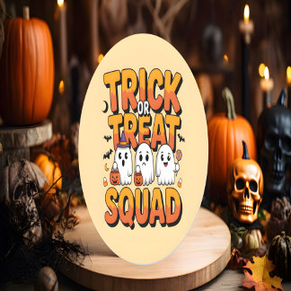 Adesivo Ghost Trick ou Treino de Halloween