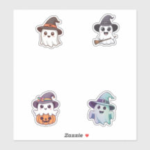 Ghosts Pack Kawaii, Cute Halloween Spooky