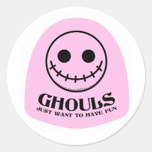 Adesivo Ghouls só quer se divertir