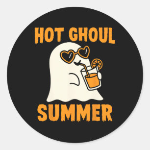 Adesivo Ghout Summer Bonito Engraçado Fantasma Halloween