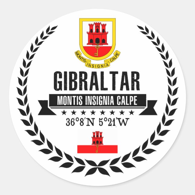 Adesivo Gibraltar (Frente)