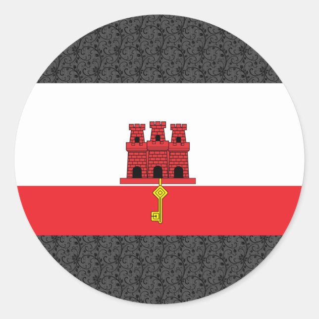 Adesivo Gibraltar Flag (Frente)