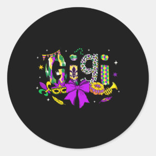 Adesivo Gigi Coquette Arco Mardi Gras Mulheres Mãe Mãe Car
