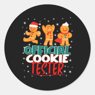 Adesivo Gin de Natal da Família de Taster do Cooker Oficia