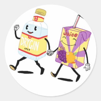 Adesivo Gina e Juice