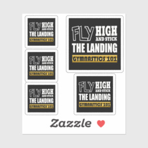 Adesivo ginástica 101 Voo Alto - Bar Gymnast