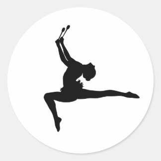Adesivo Ginástica Rítmica Silhouette