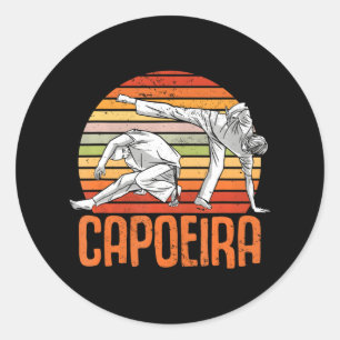 Adesivo Ginga Capoeira Brasil Dança Arte Marcial MMA