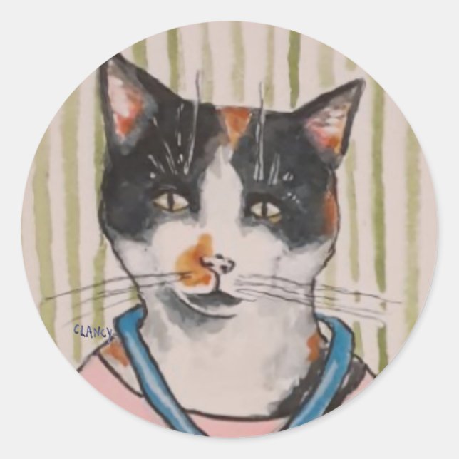 Adesivo Ginger Cat (Frente)