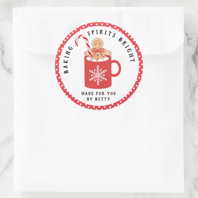 Adesivo Gingerbird Cookie | Banho-Espíritos Brilhante (Bolsa)