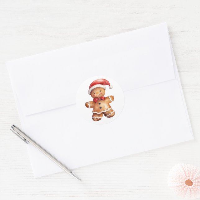 Adesivo Gingerbird Man (Envelope)