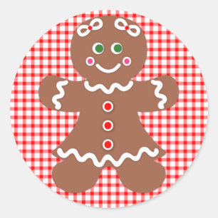 Adesivo Gingerbread Holiday Girl