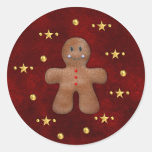 Adesivo Gingerbread Man