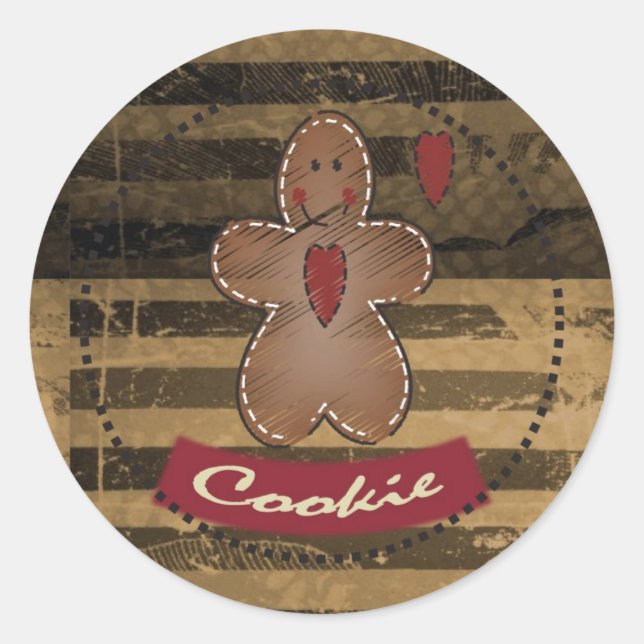 Adesivo Gingercake Cookie Seals (Frente)