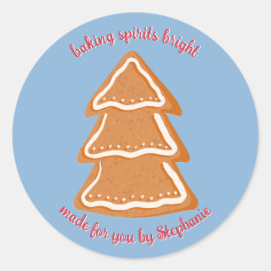Adesivo Gingercake Cookies Classic Round Sticker