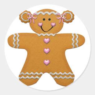 Adesivo Gingercake Girl Sticker