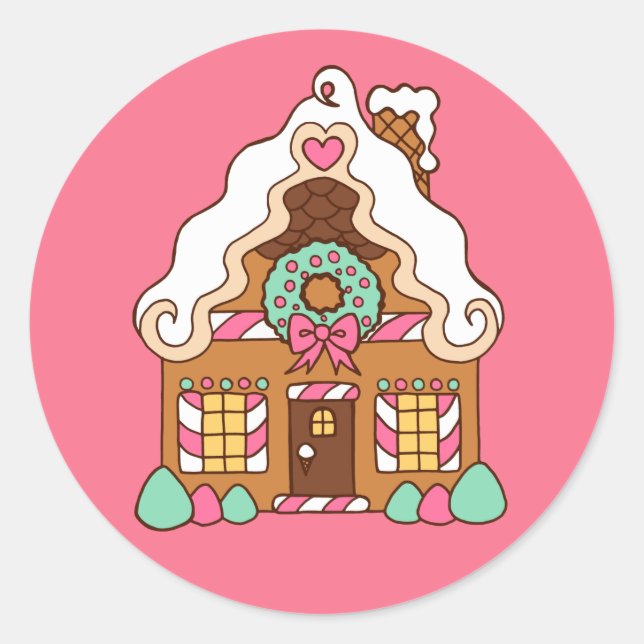 Adesivo Gingercake House Sticker (Frente)