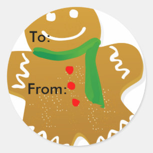 Adesivo Gingercake Man Holiday