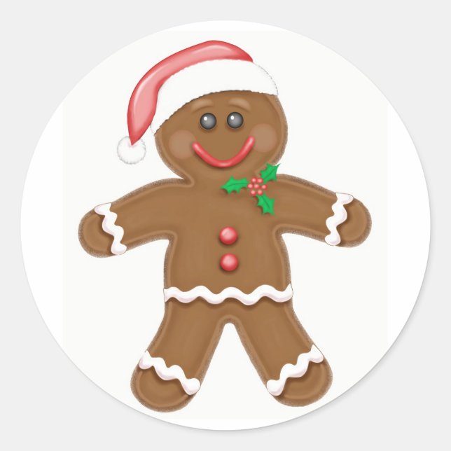 Adesivo Gingercake Man Sticker (Frente)