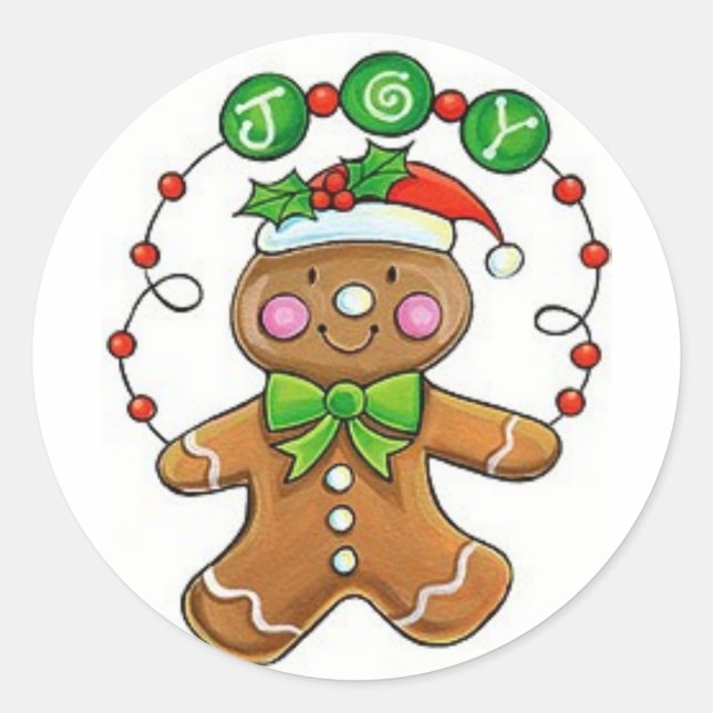 Adesivo Gingercake Man Sticker (Frente)