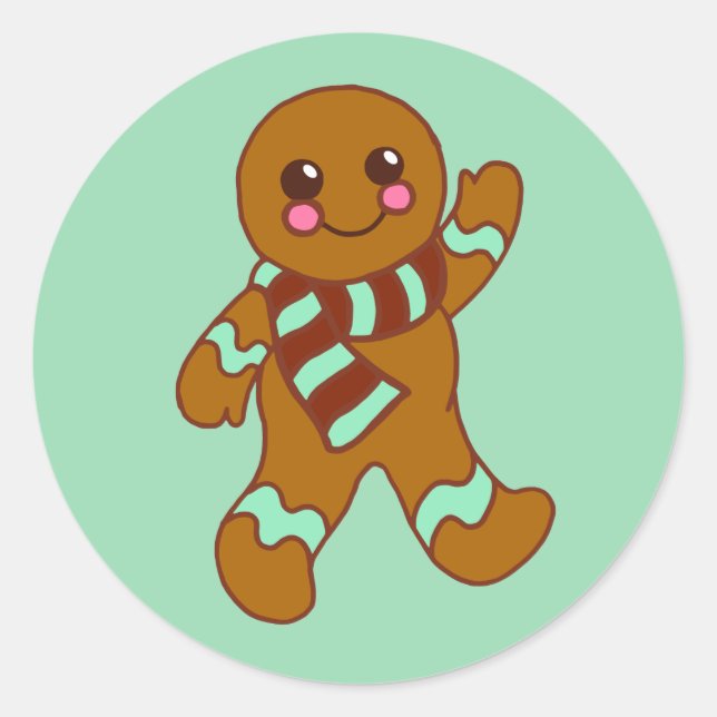 Adesivo Gingercake Sticker (Frente)