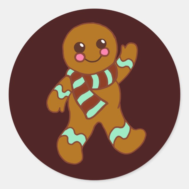 Adesivo Gingercake Sticker (Frente)