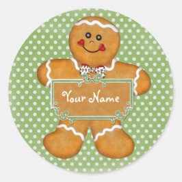 Adesivo Gingerpão - Bolinhas