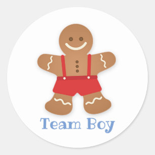 Adesivo Gingerpão EQUIPE BOY Rótulos de Revolução de Gêner
