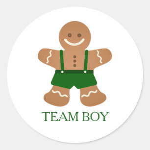 Adesivo Gingerpão EQUIPE BOY Rótulos de Revolução de Gêner