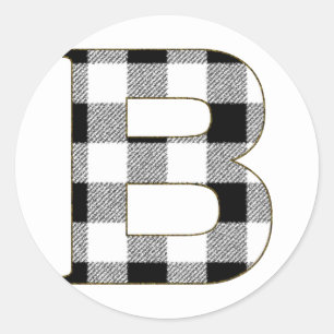 Adesivo Gingham Check B