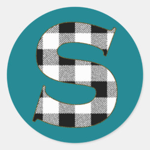 Adesivo Gingham Check S
