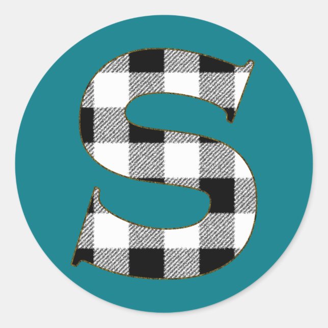 Adesivo Gingham Check S (Frente)