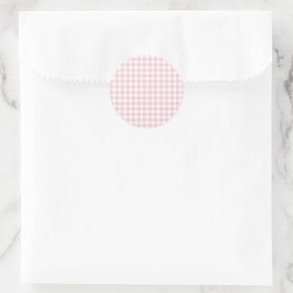 Adesivo Gingham Clássico Rosa