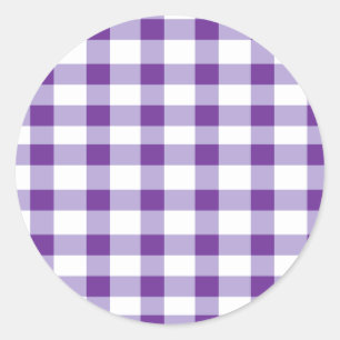 Adesivo Gingham Purple